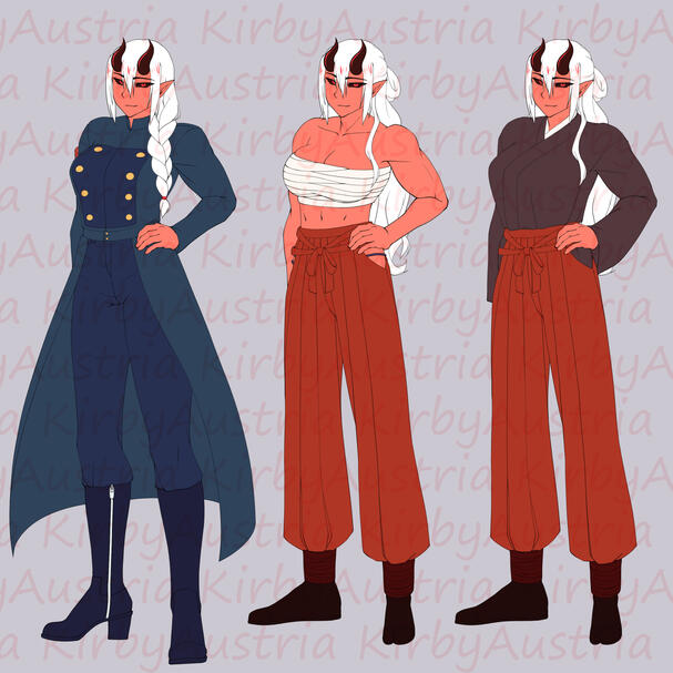 Hunter Outfit and Hakama